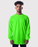 Teestyled TS6003 , PFD | FOUNDER LONG SLEEVES in Safety green