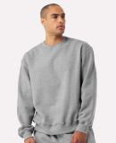 Bella+Canvas 4711 Unisex 10oz Crewneck Sweatshirt in Athletic heather