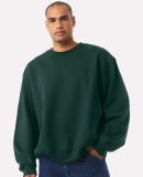 Bella+Canvas 4711 Unisex 10oz Crewneck Sweatshirt in Forest