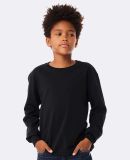 Bella+Canvas 3511Y Youth 6 oz Heavyweight Long Sle in Vintage black