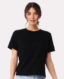 Bella+Canvas 6110 Ladies' 6oz Heavyweight T-Shirt in Black