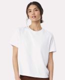 Bella+Canvas 6110 Ladies' 6oz Heavyweight T-Shirt in White