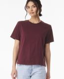 Bella+Canvas 6110 Ladies' 6oz Heavyweight T-Shirt in Maroon