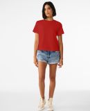 Bella+Canvas 6110 Ladies' 6oz Heavyweight T-Shirt in Red