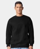 Gildan 19000 Unisex Hammer Maxweight Crewneck Swea in Pitch black
