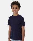 Hanes 484Y Cool DRI® Youth Cotton Touch T-Shirt in Athletic navy
