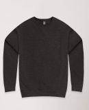 Cotton Heritage Y2460 Youth Crew Neck Fleece in Charcoal heather