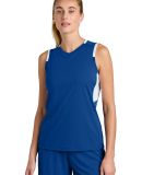 Sport Tek LST441 Sport-Tek Women's Club Sleeveless in Try/white