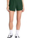 Sport Tek LST442 Sport-Tek Women's Club 5  Short in Frgn/white