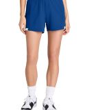Sport Tek LST442 Sport-Tek Women's Club 5  Short in Try/white