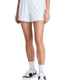 Sport Tek LST442 Sport-Tek Women's Club 5  Short in Wht/wht