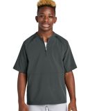 Sport Tek YJST489 Sport-Tek Youth Repeat 1/2-Zip S in Irongrey