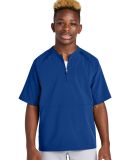 Sport Tek YJST489 Sport-Tek Youth Repeat 1/2-Zip S in Trueroyal