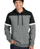 Sport Tek STF205 Sport-Tek Drive Fleece Colorblock in Blk/vtghtr
