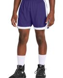 Sport Tek YST901 Sport-Tek Youth Rival Basketball  in Purple/wh