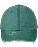 Adams Hats LP108 Classic Pigment Distressed Cap in Forest green