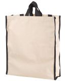 BAGedge BE280 Conference Hauler Duffel in Natural/ black