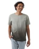 Champion Clothing CD100D Classic Jersey Dip Dye T- in Army ombre