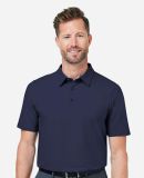 Devon and Jones DG120 Men's Raleigh Stretch Polo in Navy