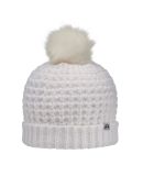 J America TW5005 Slouch Bunny Knit Cap in White
