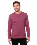 Threadfast Apparel T3001 Epic Unisex CVC Long Slee in Heather maroon