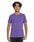 Threadfast Apparel T1000B Youth Epic Cotton T-Shir in Purple