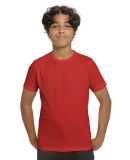 Threadfast Apparel T1000B Youth Epic Cotton T-Shir in Red