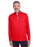 Puma 596807 Icon Quarter-Zip Pullover in High risk red
