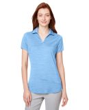 Puma 597695 Women's Cloudspun Free V-neck Polo in Placid blue hthr