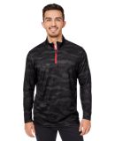 Puma 599440 Volition Flanked Quarter-Zip Pullover in Puma black