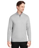 Puma 532016 Cloudspun Quarter-Zip Pullover in High rise hthr
