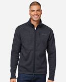 Marmot M16223 Men's Drop Line Fleece Jacket in Black heather