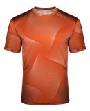 Badger Sportswear 2213 Youth Warp T-Shirt in Burnt orange