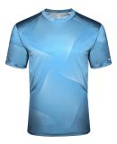 Badger Sportswear 4213 Warp T-Shirt in Columbia blue