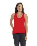 Next Level Apparel 3933 Women's Cotton Tank in Red