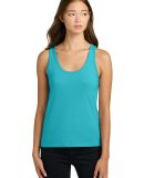 Next Level Apparel 3933 Women's Cotton Tank in Tahiti blue