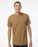 LA T 6901 Unisex Fine Jersey T-Shirt in Brown leopard