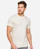 LA T 6904 UNISEX BAMBOO TEE in Eggshell