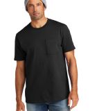 Volunteer Knitwear Volunteer Knitwear VL100P    All-American Pocket T in Deepblack