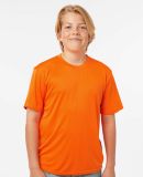 Allpro 48000Y Pro-Lock Youth Performance T-Shirt in Neon orange