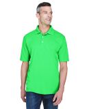 8445 UltraClub® Men's Cool & Dry Stain-Release Pe in Cool green