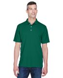 8445 UltraClub® Men's Cool & Dry Stain-Release Pe in Forest green