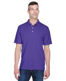 8445 UltraClub® Men's Cool & Dry Stain-Release Pe in Purple