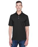 8445 UltraClub® Men's Cool & Dry Stain-Release Pe in Black