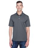 8445 UltraClub® Men's Cool & Dry Stain-Release Pe in Charcoal