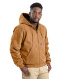 Berne Apparel HJ375T Tall Heartland Washed Cotton  in Brown duck