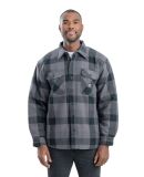 Berne Apparel SH69T Tall Timber Flannel Shirt Jack in Plaid slate
