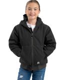 Berne Apparel  Berne Apparel BHJ61 Youth Highland Softstone Duck  in Black