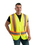Berne Apparel HVV046 Hi-Vis Class 2 Multi-Color Ve in Yellow
