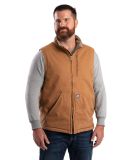 Berne Apparel V818 Heartland Sherpa-Lined Washed D in Brown duck